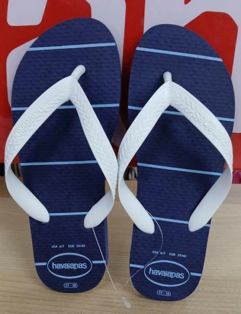 Sandália havaiana Collor Essential Marinho