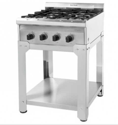 ANAFE 4 HORNALLAS – MULTI GAS – 55 CM. – SOL REAL - comprar online