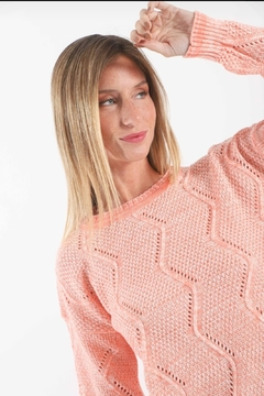 Sweater curva jaspeado - comprar online