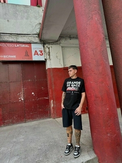 Remera Grande se Nace Huracan - tienda online