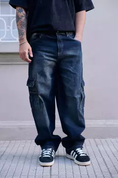 Pantalon Jean Cargo Bansko Oversize en internet