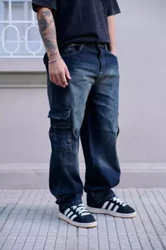 Pantalon Jean Cargo Bansko Oversize