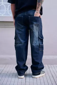 Pantalon Jean Cargo Bansko Oversize - comprar online