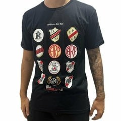 Remera Escuditos River - comprar online