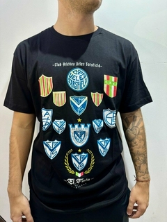 Remera Escuditos Velez Sarsfield - comprar online