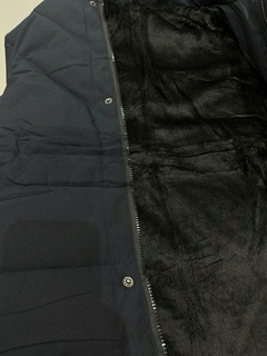 Camperon Azul Marino Con Capucha - tienda online