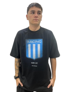 Remera Escudo Racing - comprar online