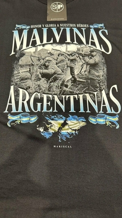 Remera Malvinas honor y gloria - PATRICIOS INDUMENTARIA