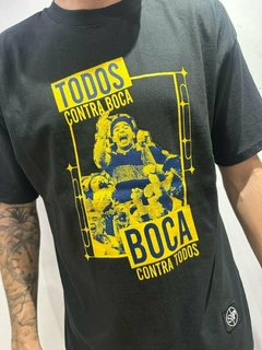Remera Todos contra Boca DIEGO en internet