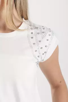 Remera Hombreras Sin Manga VTK70052 - tienda online