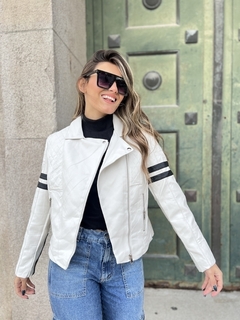 Campera PU Con Guardas BROKE VT 2038/1