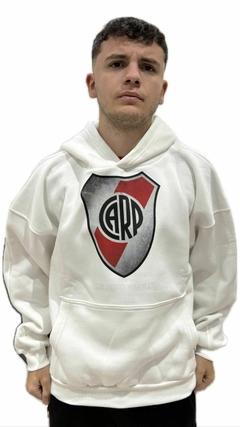 Buzo Escudo River Plate BLANCO - comprar online