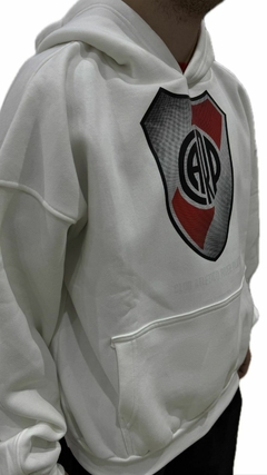 Buzo Escudo River Plate BLANCO en internet