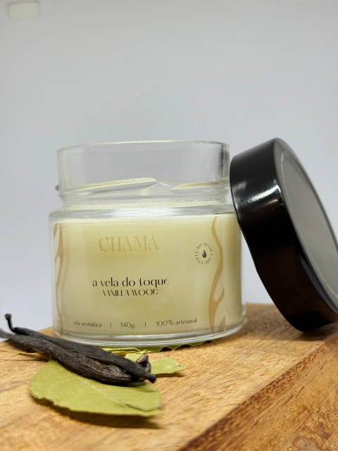 A vela do toque — Vanilla Wood