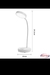 Luminária de mesa LED luz recarregável na internet