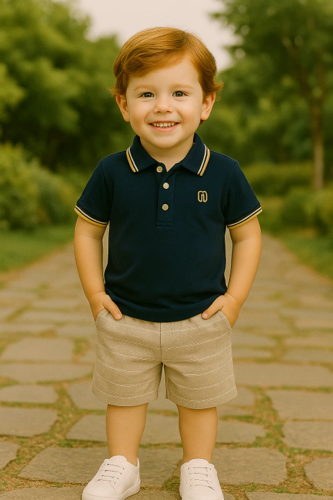 Conjunto Infantil Azul Marinho - Noruega - comprar online
