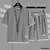 Conjunto Coreano Waffle - Bravus