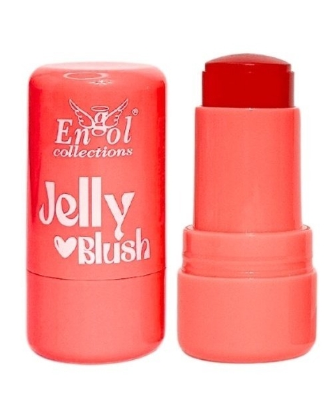 Rubor tinta en gelatina