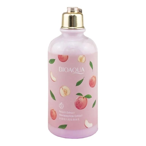 Loción Corporal Bioaqua Durazno + Hexapéptido – 250g