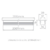 Perfil de embutir LED linear 2 metros IRC 93 2700K 23W 24V alumínio branco. na internet