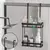 Organizador de Banheiro com Prateleiras - Essence Home