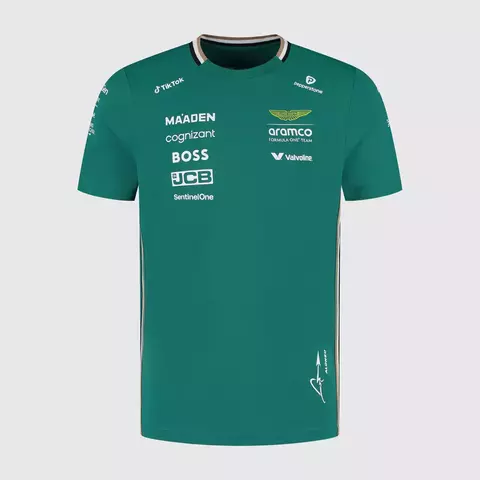 Playera Aston Martin Fernando Alonso Oficial 2025