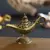 12cm (4.7 &quot;) clássico raro oco lenda aladdin magia genie lâmpadas queimad - loja online