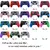Capa de silicone para controle IVYUEEN para Sony PlayStation Dualshock 4 PS4 DS4 - Stage UP Games