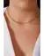 Colar Quadrúpulo Bolinhas Dourado