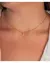 Chocker bolinhas e ponto deluz dourado na internet