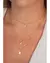 Chocker bolinhas e ponto deluz dourado - Essenciale