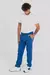CALÇA CASUAL LINHO WASHED - AZUL - Public House
