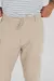 CALÇA CASUAL LINHO WASHED - AREIA - Public House