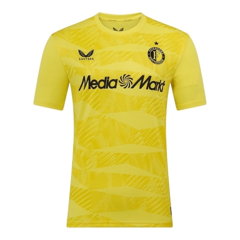 Camisa Feyenoord Goleiro 25/26 - Torcedor Castore Masculina - Amarela
