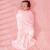 Saco de Dormir Swaddle Algodão Egípcio Rosa Casulo de Anjo - comprar online