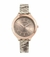 Relógio Feminino Euro Rose Pulseira Estampada EU2035YTN/5J