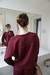 Hoodie Bordado Yoga Mood Bordo en internet