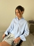 Imagen de Camisa Rayada Jalapeño "Athi" Azul chic