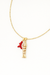 Collar Pez y Coral Rojo Gold Filled - comprar online
