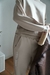 Pantalón Palazzo Bordado Yoga Mood Crema