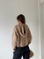 Campera Con Capucha Doble Cierre Camel en internet