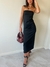 Vestido Strapples Lycra Apasionada Negro - tienda online