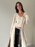 Saco Conjunto Con Top Un Divinorrrrr Crema - Feria Bajo Costo