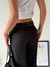 Pantalón Sastrero Cintos Vintage Negro - Feria Bajo Costo