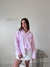 Camisa Rayada Chica Portuguesa Rosa Chic - comprar online
