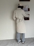 Trench Cinturones Importado Amelita. Crema - tienda online