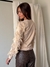 Sweater Manga Cool Flequitos Crema en internet