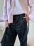 Pantalón Palazzo "Sporty Girl" Negro en internet