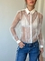 Camisa Organza Cher Crema - Feria Bajo Costo