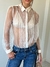 Camisa Organza Cher Crema - comprar online